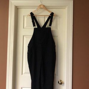 Black overalls